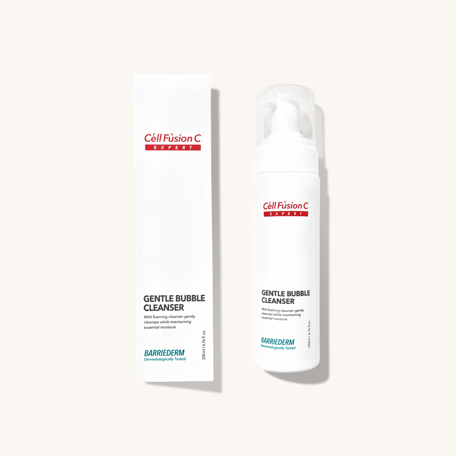 CELL FUSION C Gentle Bubble Cleanser — Пенка очищающая для сухой кожи