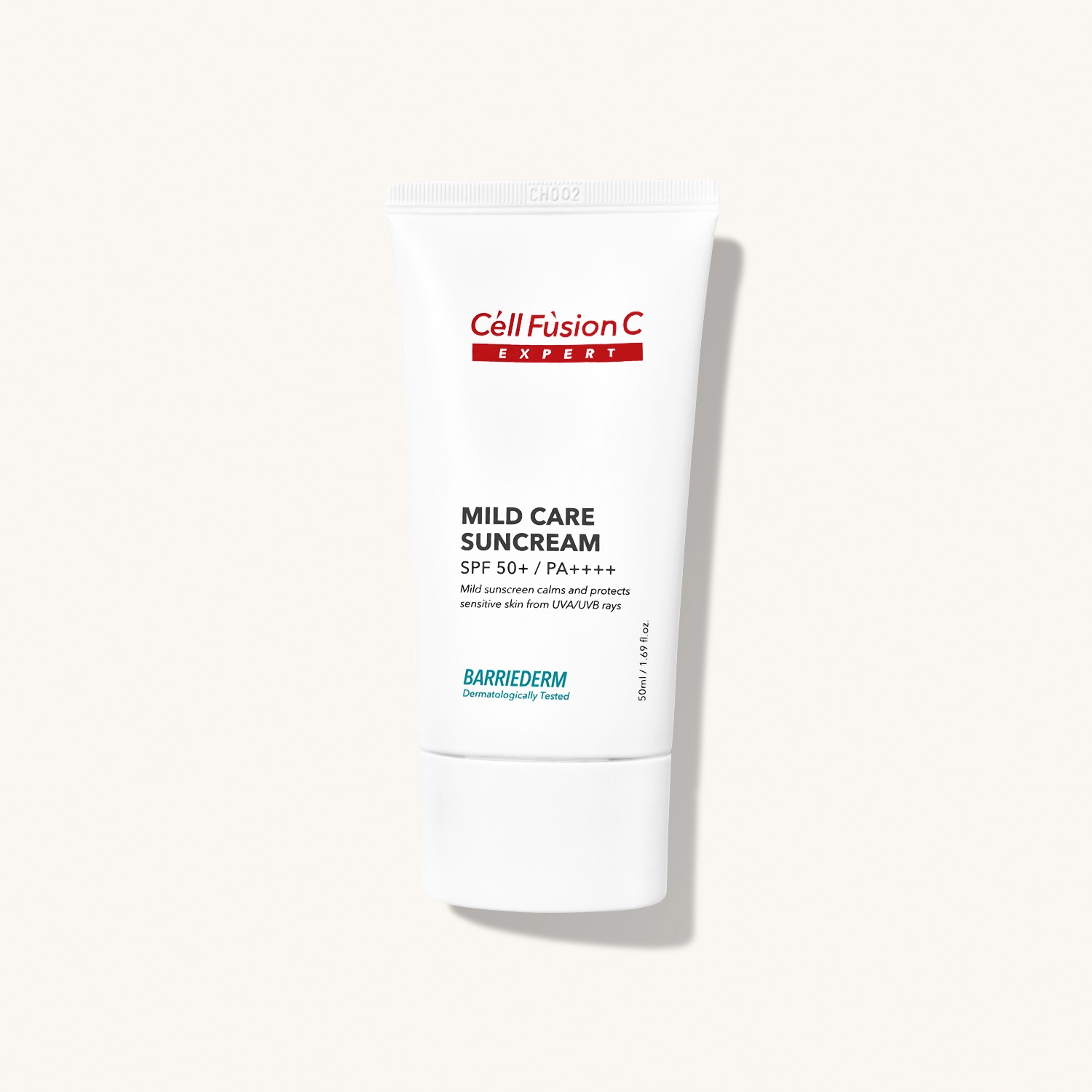 CELL FUSION C Mild Care Suncream SPF 50+ / PA++++ — Крем солнцезащитный с церамидами