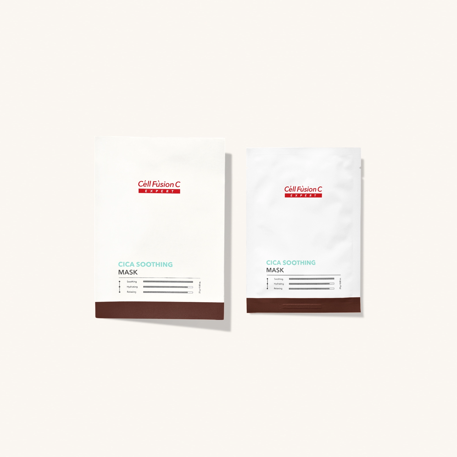CELL FUSION C Cica Soothing Mask — Маска восстанавливающая и успокаивающая