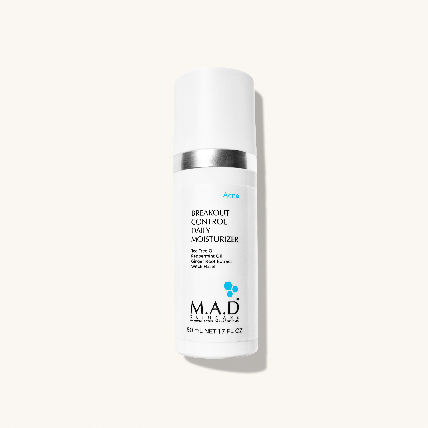 M.A.D SKINCARE Breakout Control Daily Moisturizer — Увлажняющий крем с эффектом устранения раздражений