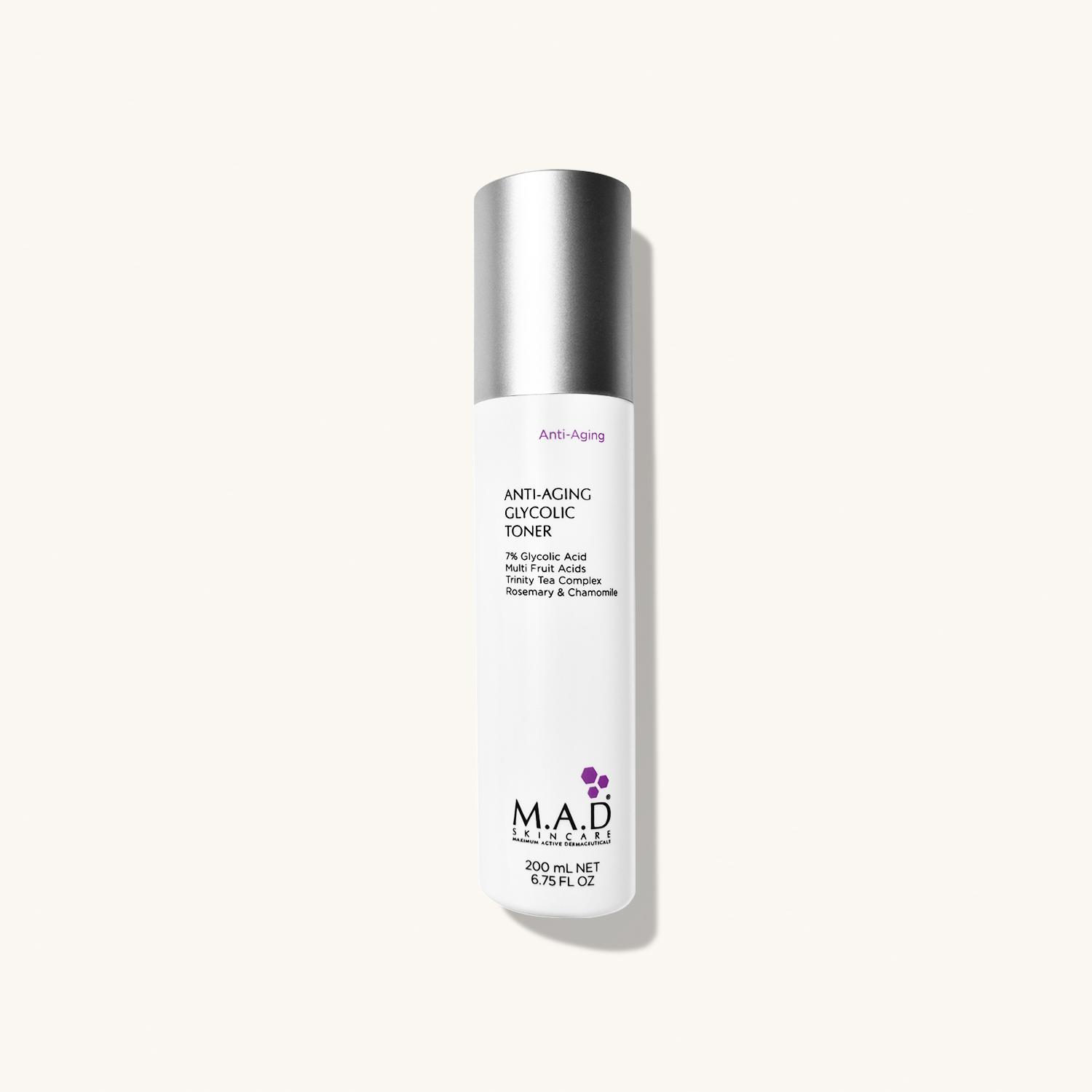 M.A.D SKINCARE Anti Aging Glycolic Toner — Тоник с 7% гликолевой кислотой предотвращающий старение кожи