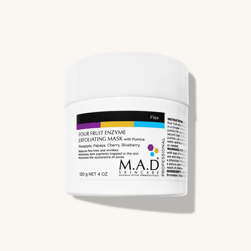 M.A.D SKINCARE - Four Fruit Enzyme Exfoliating Mask