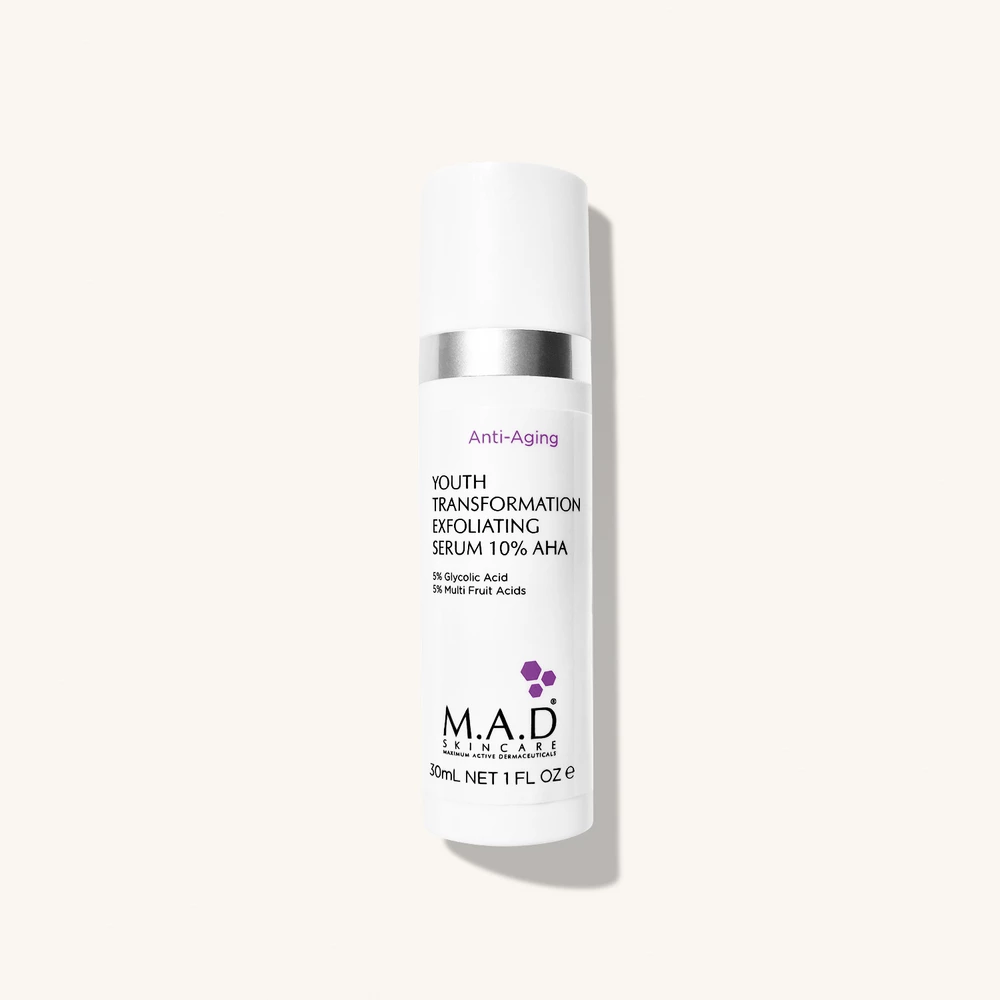 M.A.D SKINCARE - Youth Transformation Exfoliating Serum 10% AHA