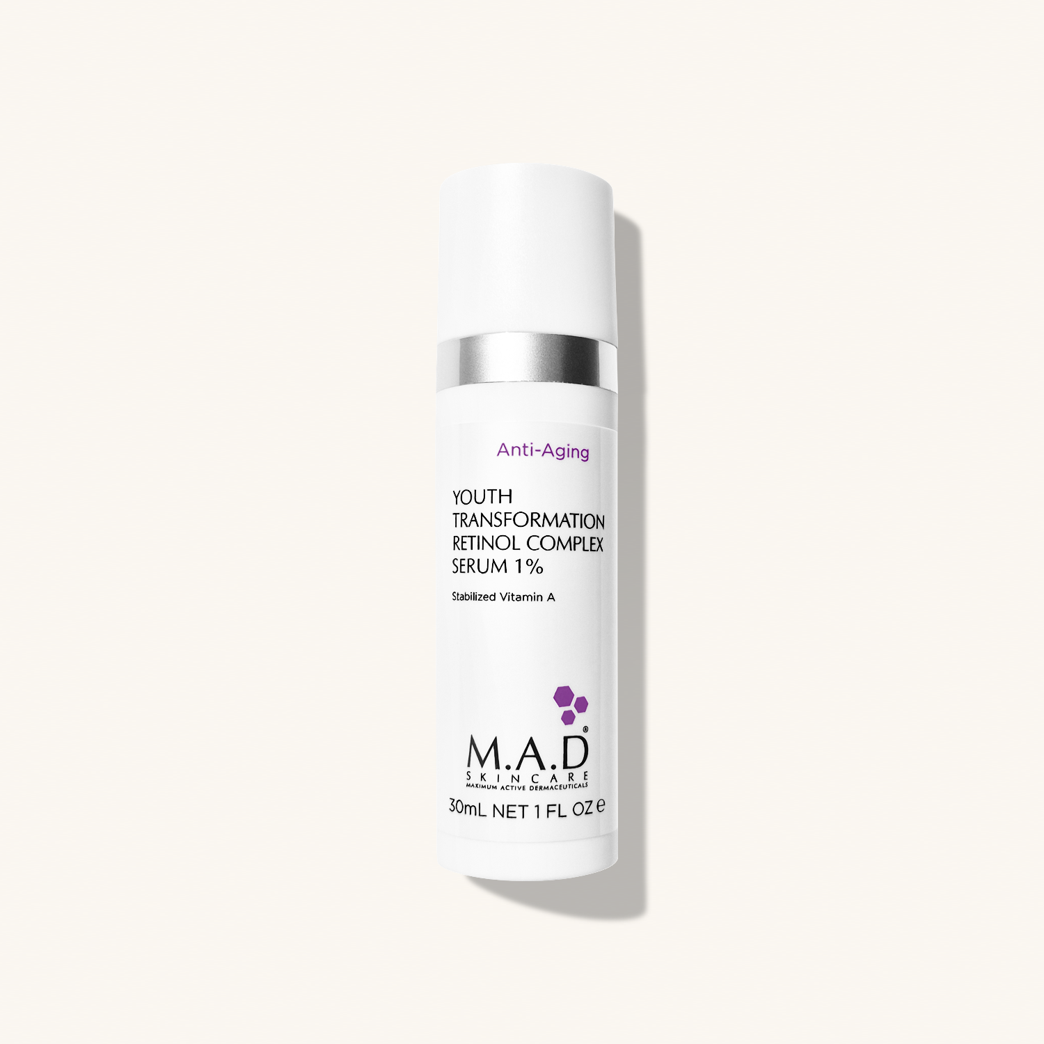 M.A.D SKINCARE Youth Transformation Retinol Complex Serum 1% — Сыворотка для комплексного омоложения кожи с 1% ретинолом