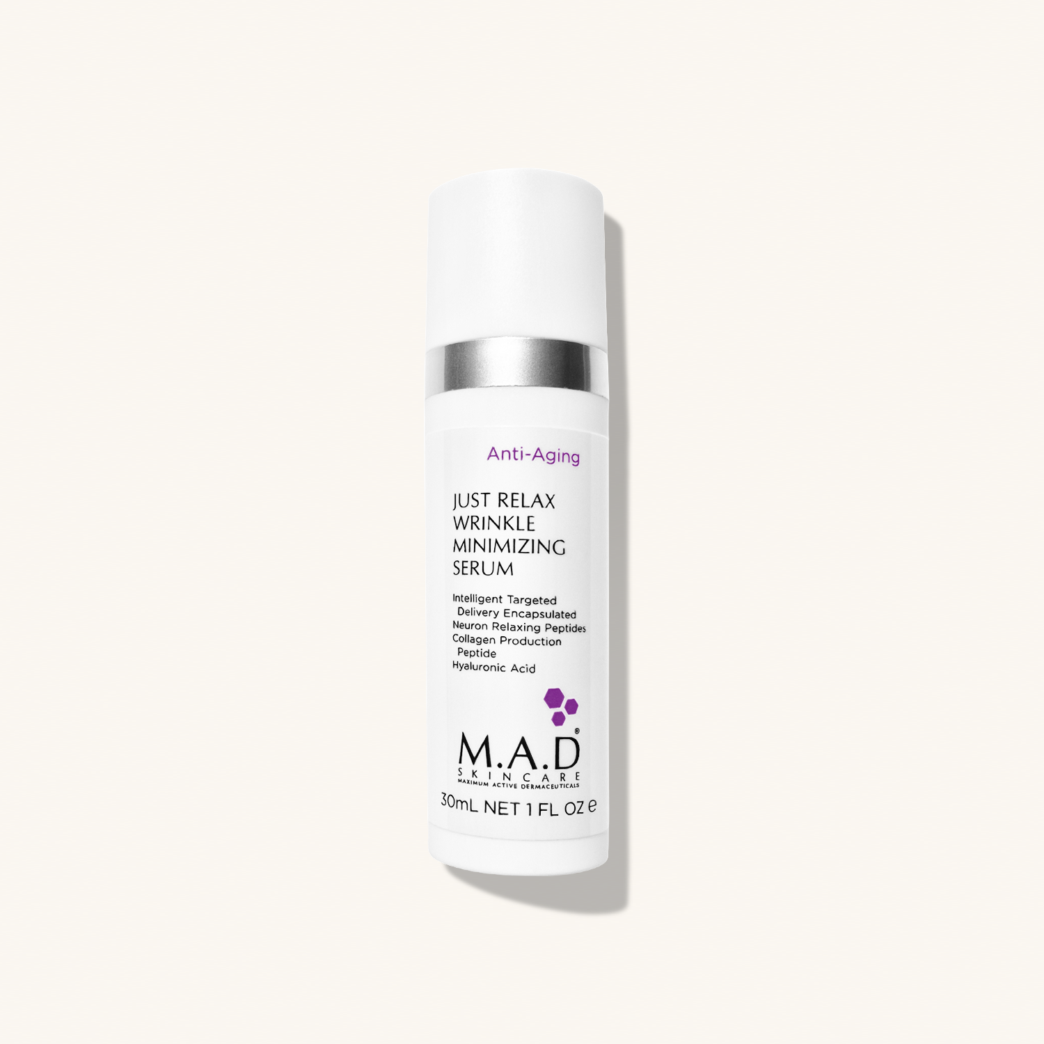 M.A.D SKINCARE Just Relax Wrinkle Minimizing Serum — Сыворотка с ботулоподобным эффектом