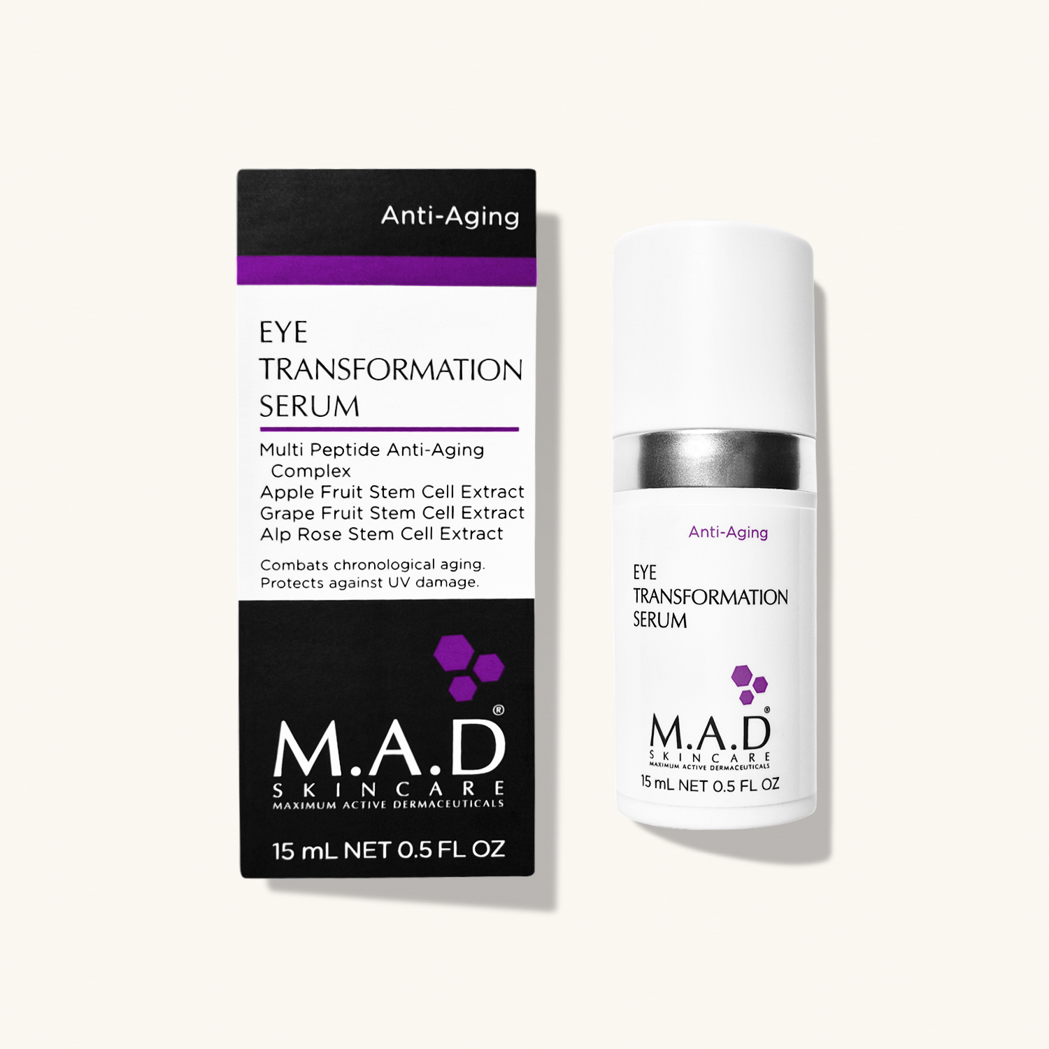M.A.D SKINCARE Eye Transformation Serum — Сыворотка для ухода за кожей вокруг глаз с омолаживающим эффектом