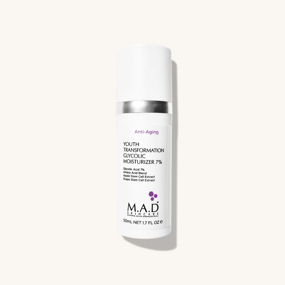 M.A.D SKINCARE - Youth Transformation Glycolic Moisturizer 7%