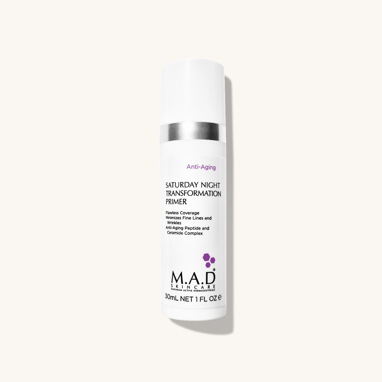 M.A.D SKINCARE Saturday Night Transformation Primer — Крем-основа под макияж Моментальный эффект