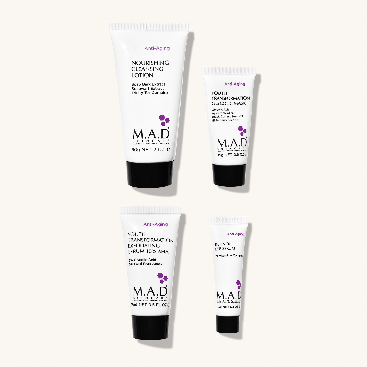 M.A.D SKINCARE Discover Anti - Aging Kit — Дорожный набор препаратов для омоложения кожи