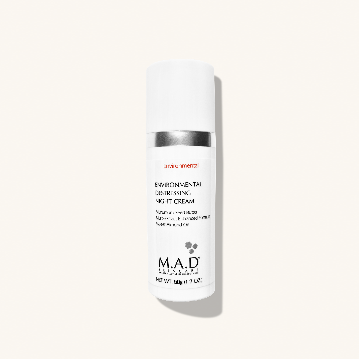 M.A.D SKINCARE Environmental Destressing Night Cream — Восстанавливающий ночной крем Антистресс