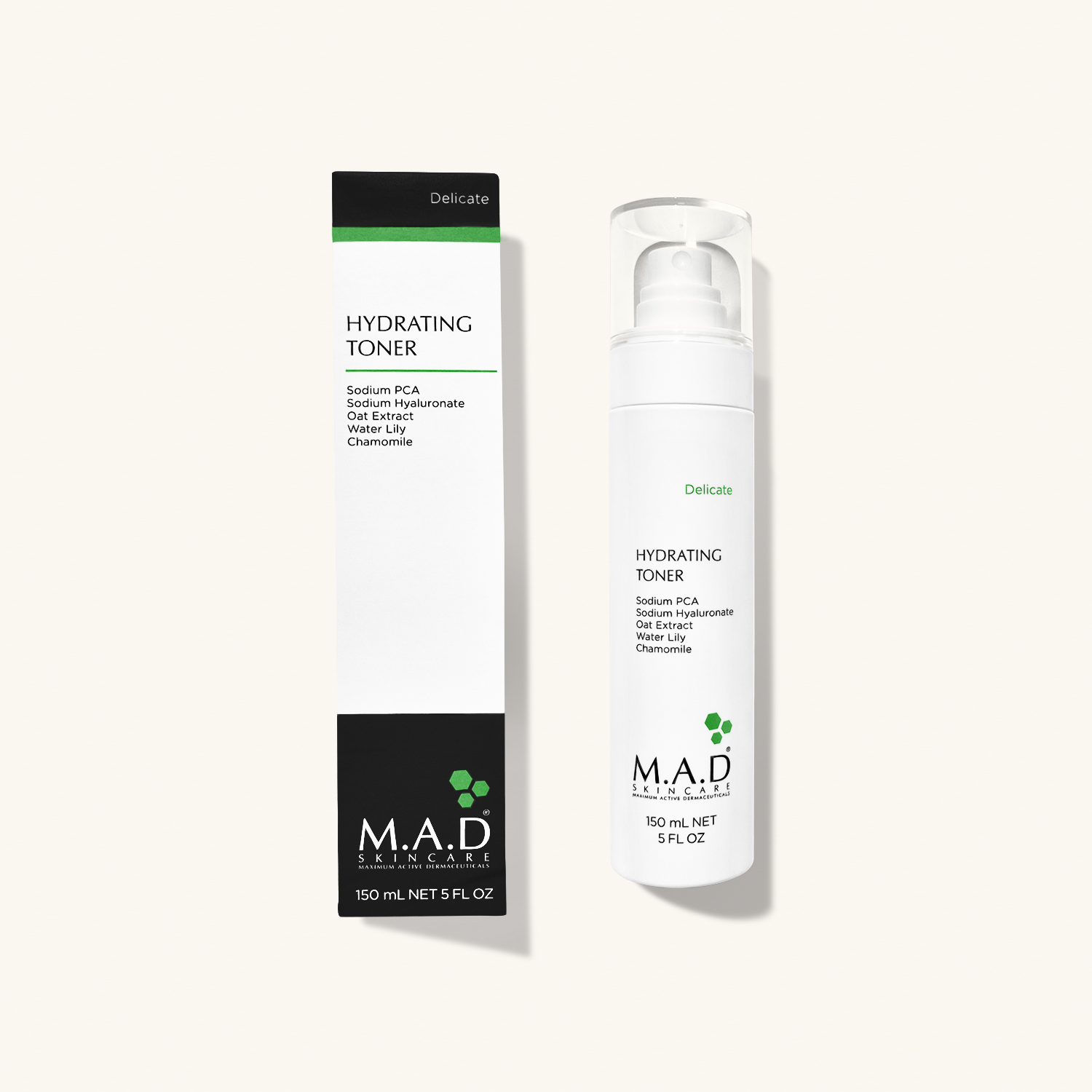 M.A.D SKINCARE Hydrating Toner — Успокаивающий тоник Гидробаланс