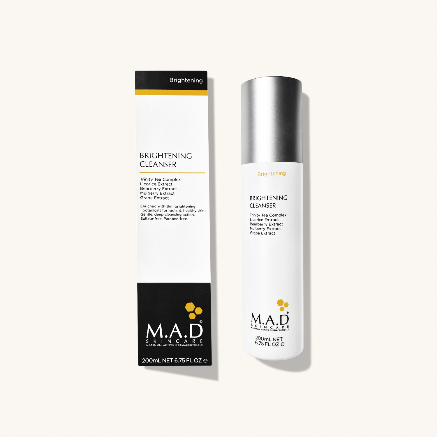 M.A.D SKINCARE Brightening Cleanser — Очищающий гель с эффектом выравнивания тона кожи