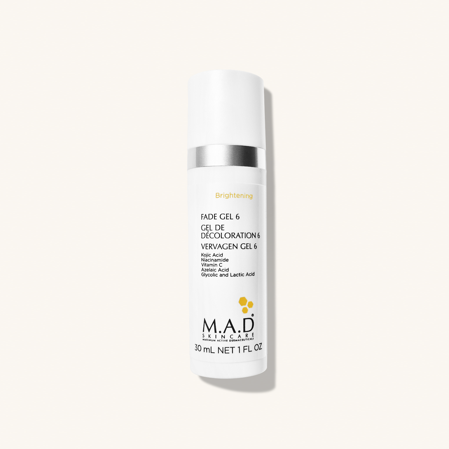 M.A.D SKINCARE Fade Gel 6 — Суперактивная сыворотка для нормализации тона кожи