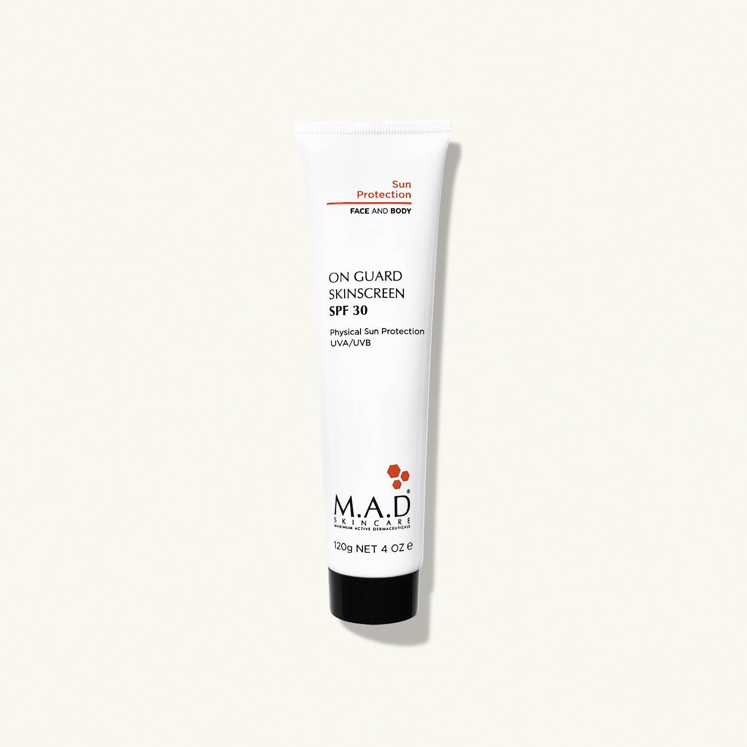 M.A.D SKINCARE On Guard Skinscreen SPF 30 — Защитный крем для лица и тела SPF 30