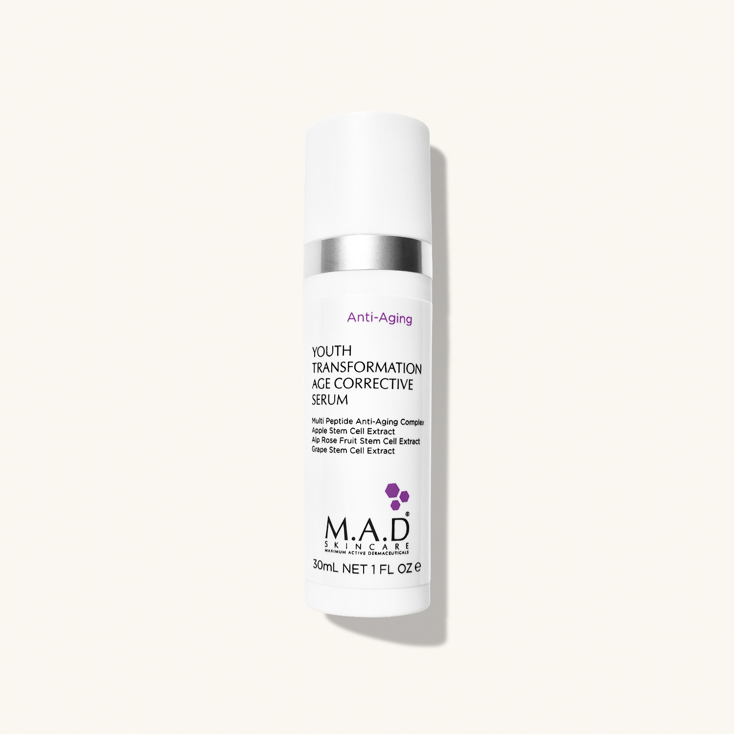 M.A.D SKINCARE Youth Transformation Age Corrective Serum — Корректирующая сыворотка для ухода за кожей с омолаживающим эффектом
