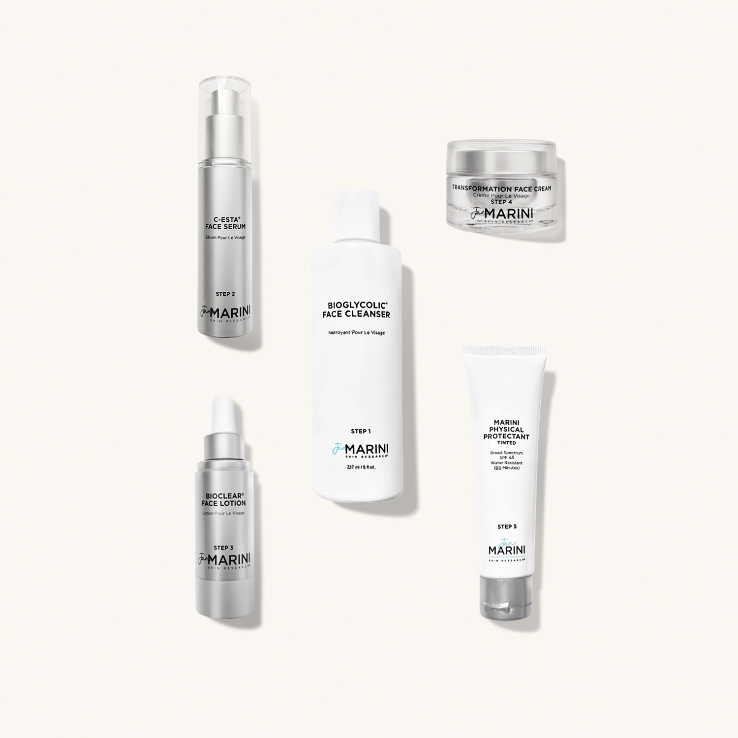 JAN MARINI Skin Care Management System (Normal - Combo) SPF 45 — Система ухода для нормальной и комбинированной кожи c SPF 45