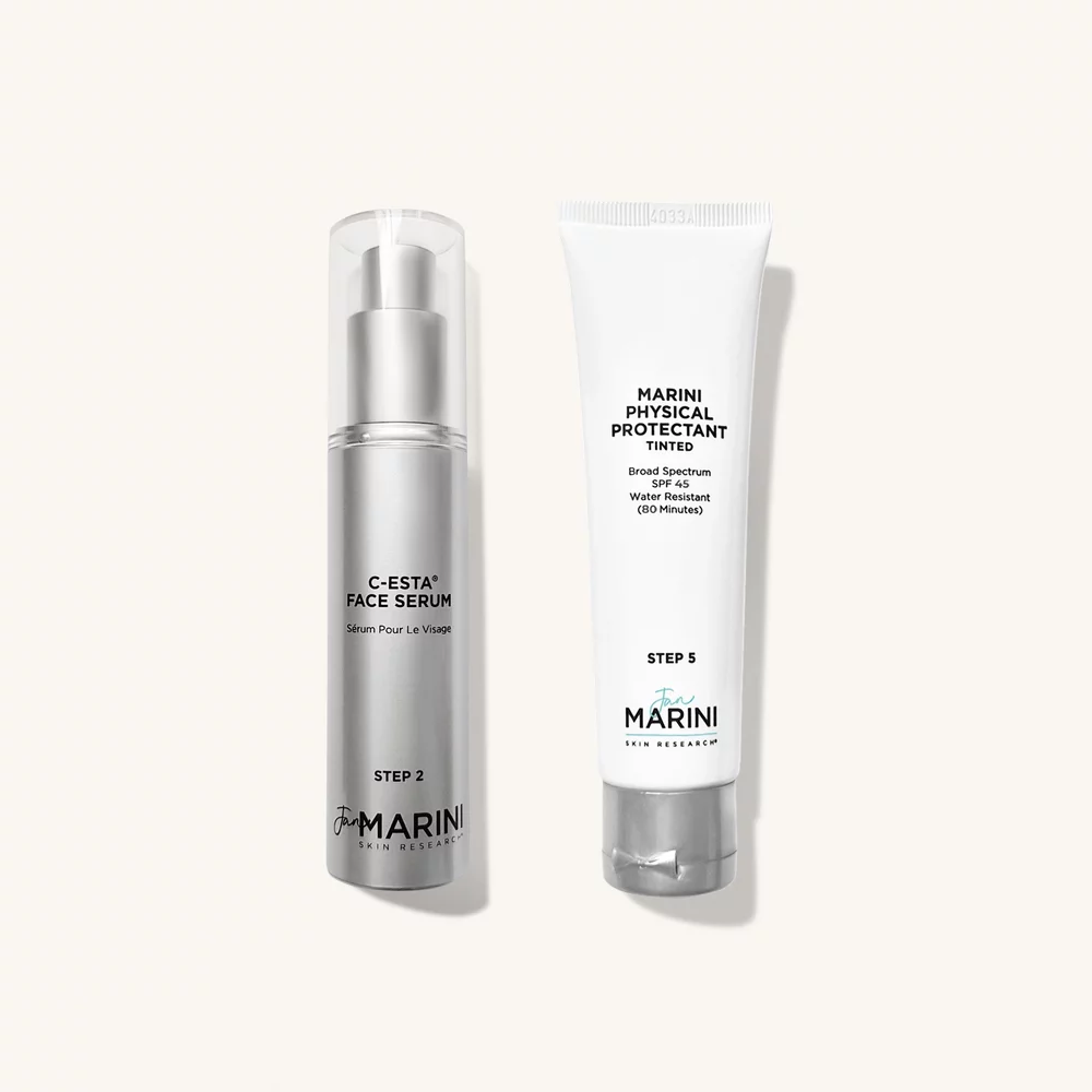 JAN MARINI - Rejuvenate & Protect MPP (C - Esta Face Serum + Antioxidant Daily Face Protectant SPF 45)