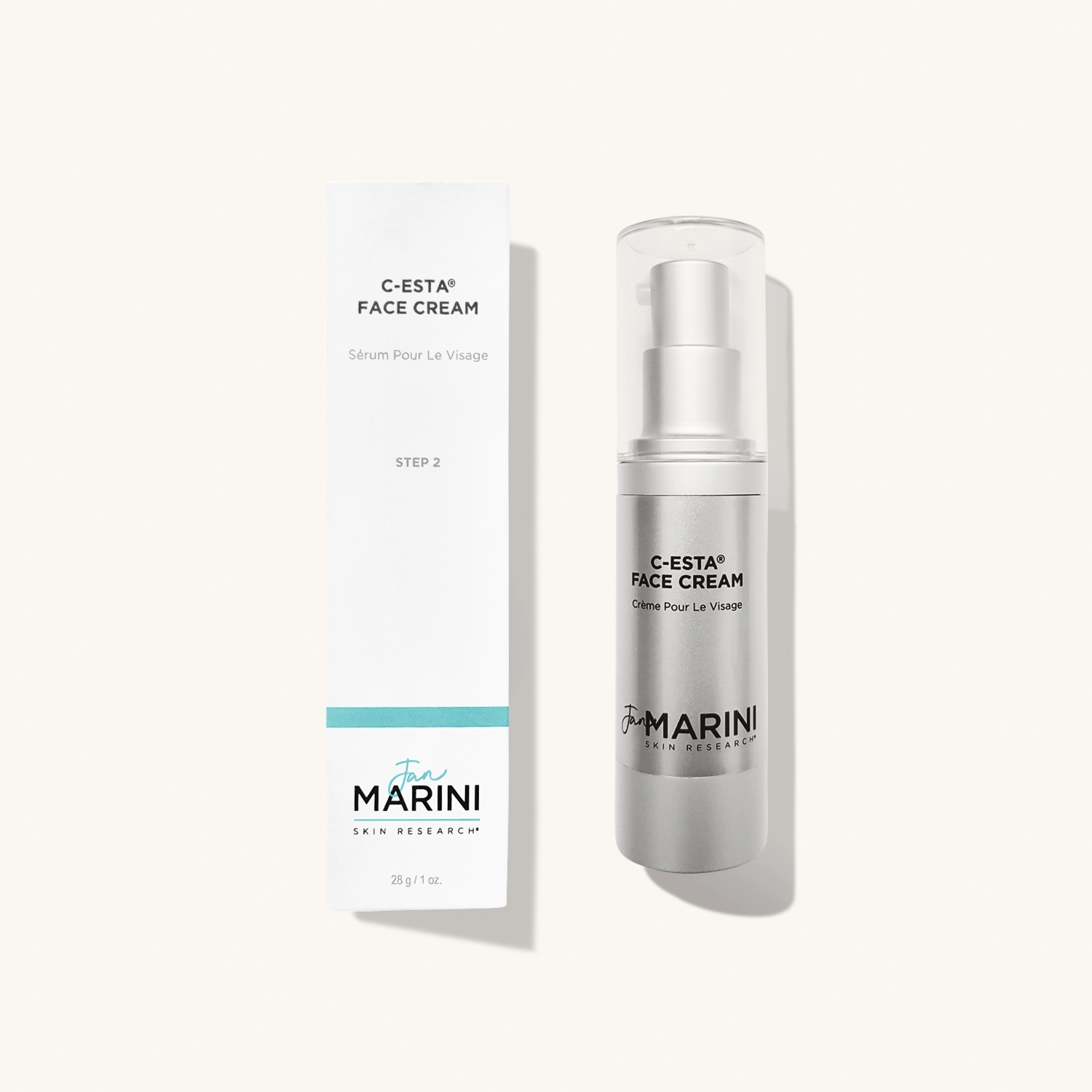 JAN MARINI C - Esta Face Cream — Ремоделирующий крем с витамином С и DMAE для сухой кожи