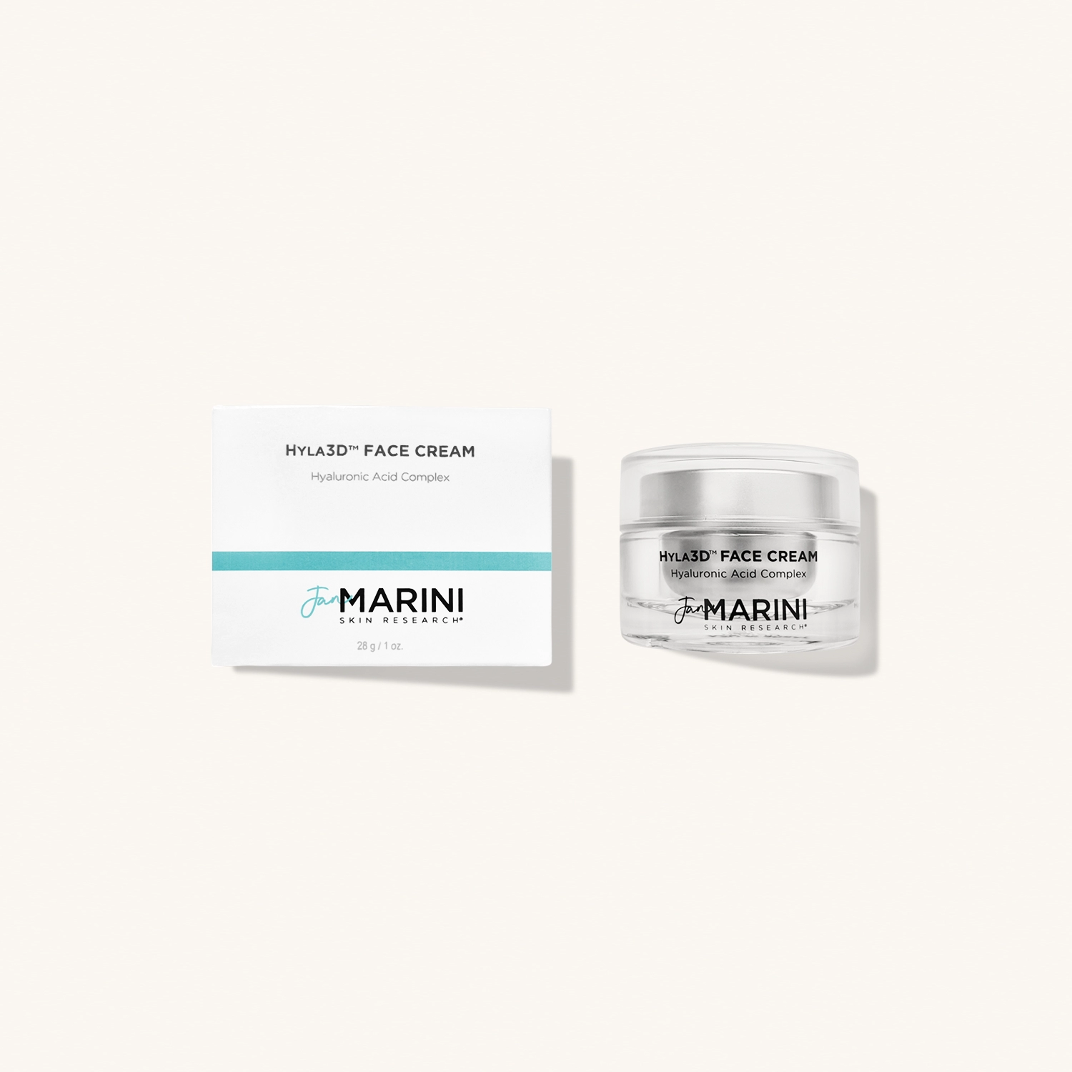 JAN MARINI Hyla3D Face Cream — Ультра - увлажняющий и восстанавливающий барьерные функции крем с 3D гиалуроновым комплексом