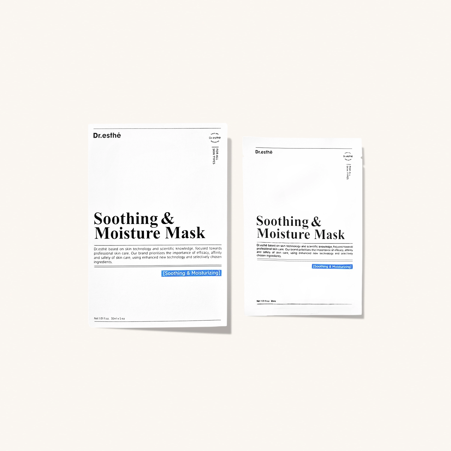 DR. ESTHE Soothing & Moisture Mask — Маска успокаивающая и увлажняющая