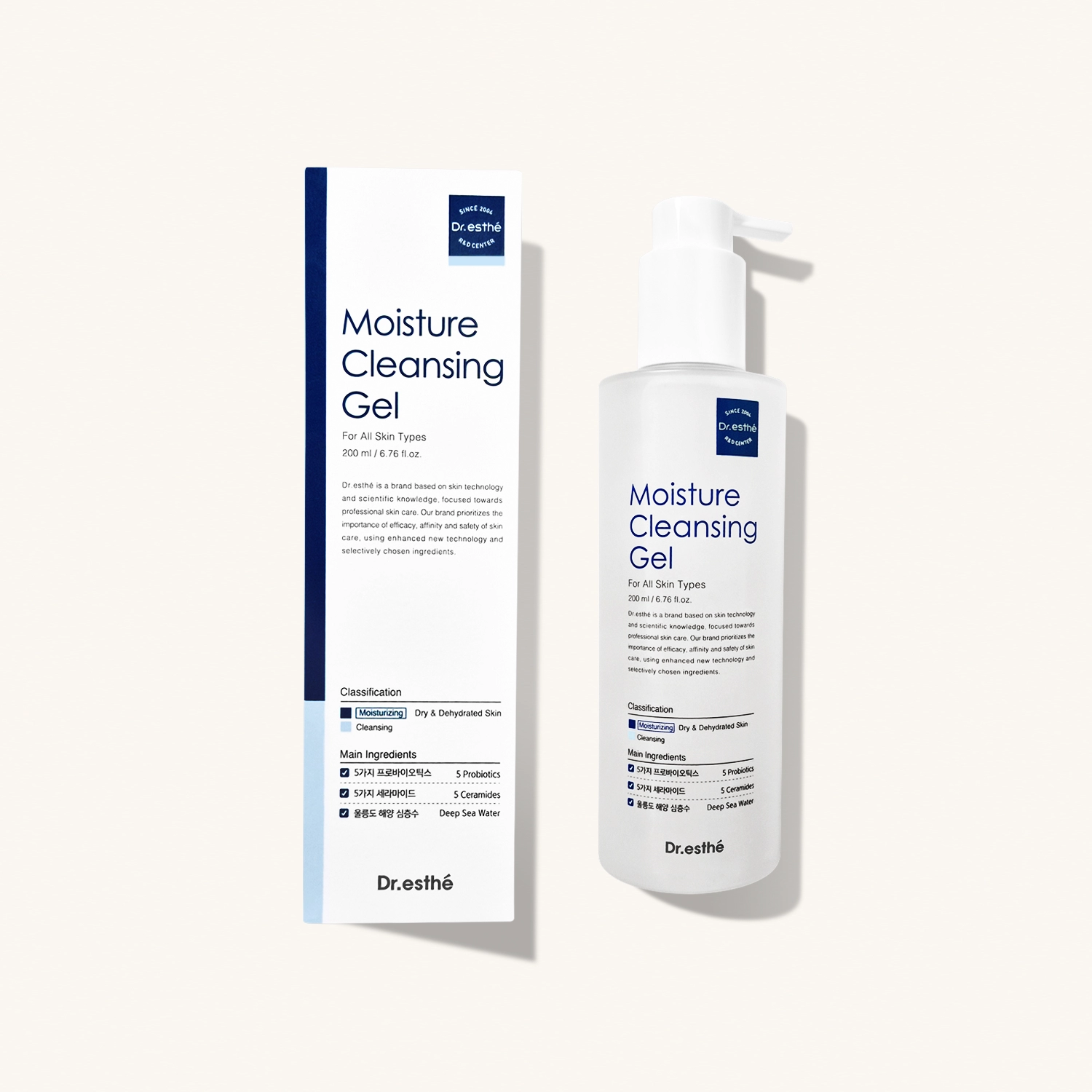 DR. ESTHE Moisture Cleansing Gel — Увлажняющий очищающий гель