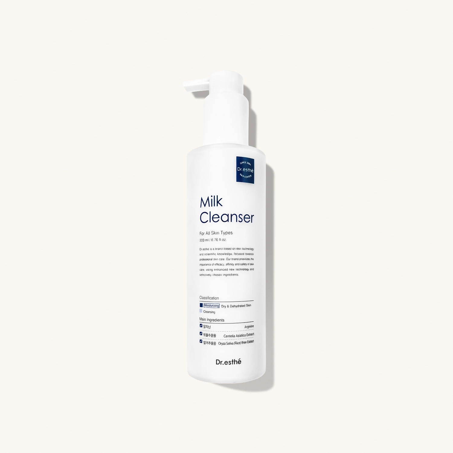 DR. ESTHE Milk Cleanser — Очищающее молочко