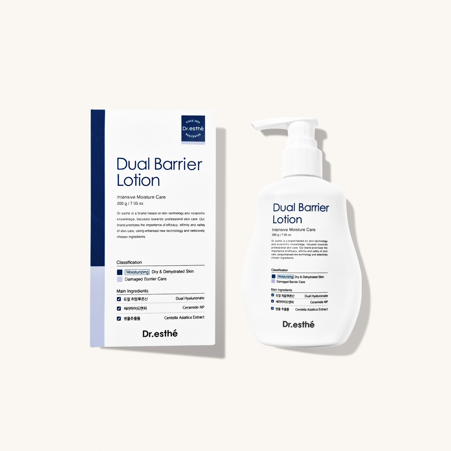 DR. ESTHE Dual Barrier Lotion — Лосьон для восстановления липидного барьера