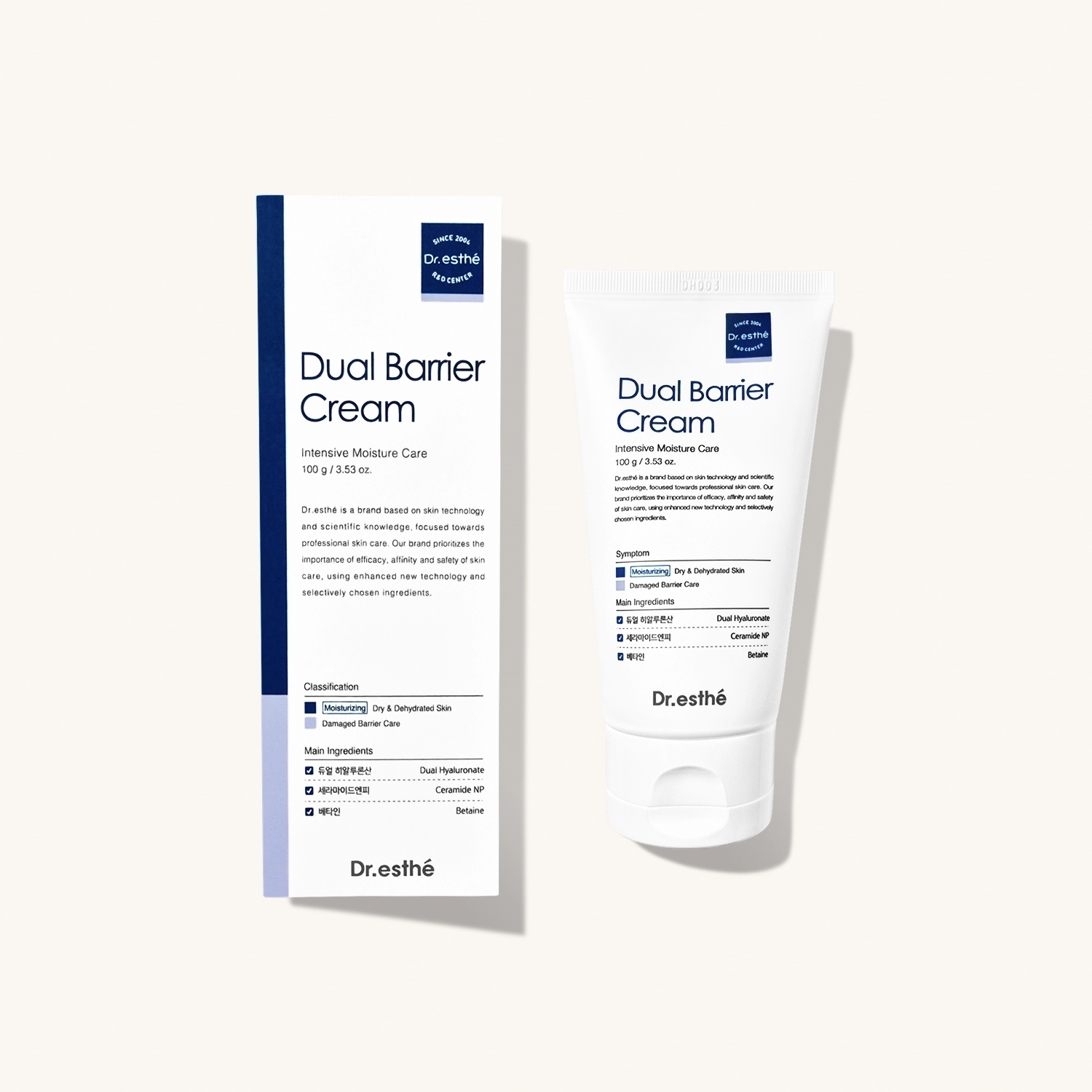 DR. ESTHE Dual Barrier Cream — Крем для восстановления липидного барьера