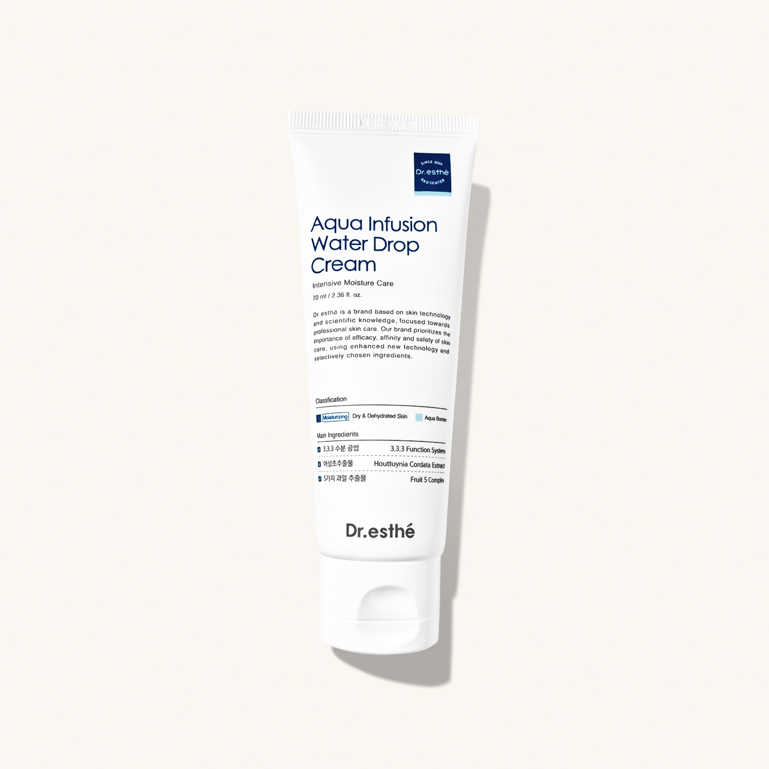 DR. ESTHE Aqua Infusion Water Drop Cream — Легкий увлажняющий крем с водяными каплями