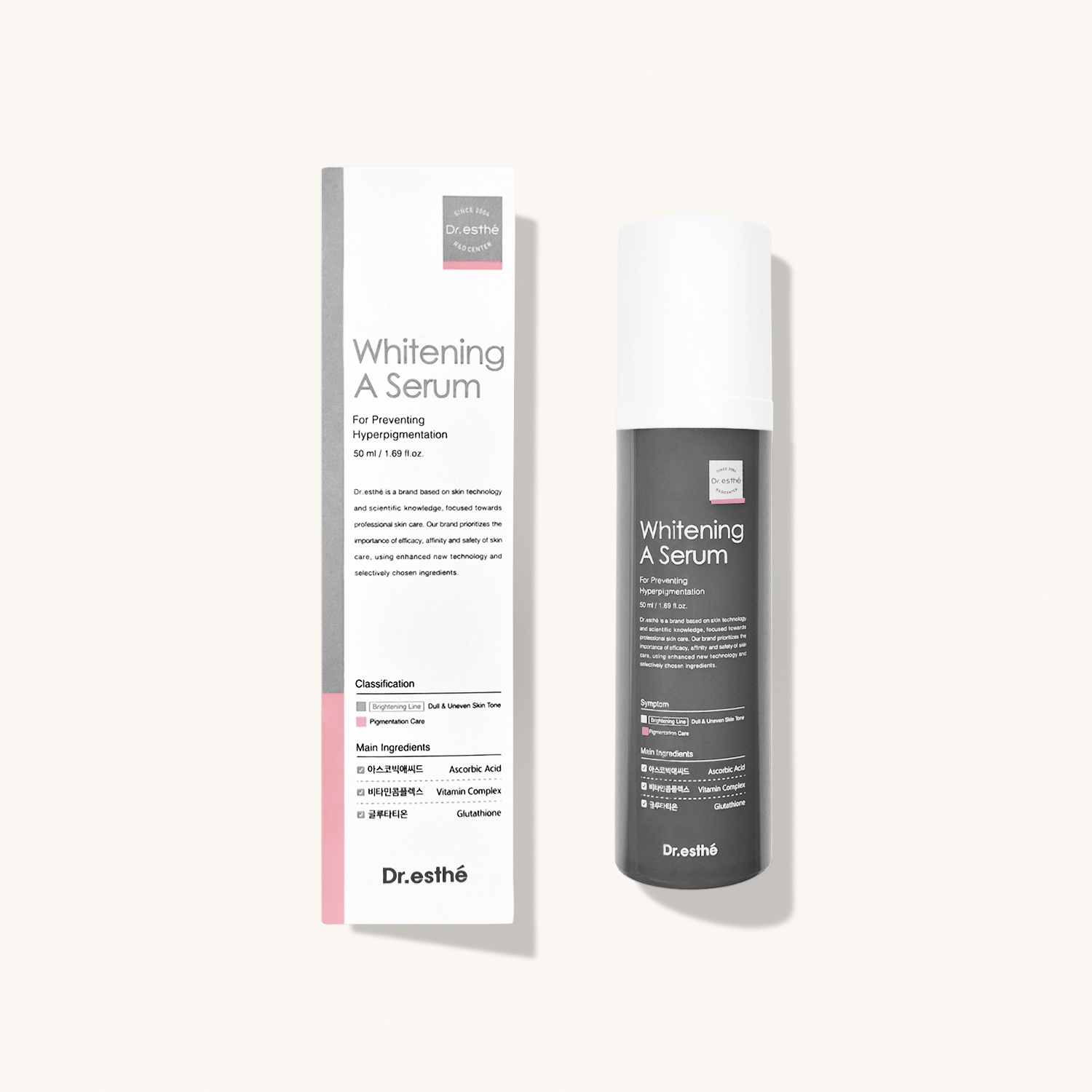 DR. ESTHE Whitening A Serum — Отбеливающая сыворотка