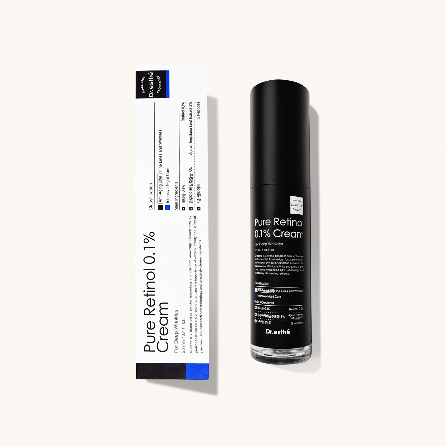 DR. ESTHE Pure Retinol 0.1% Cream — Крем с ретинонолом 0.1%