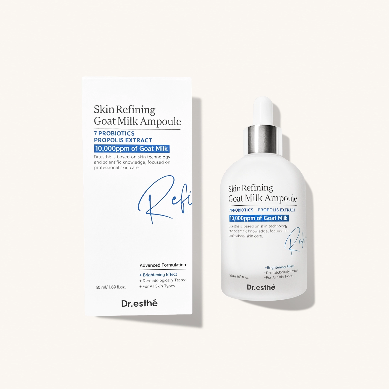 DR. ESTHE Skin Refining Goat Milk Ampoule — Ампула с козьим молоком