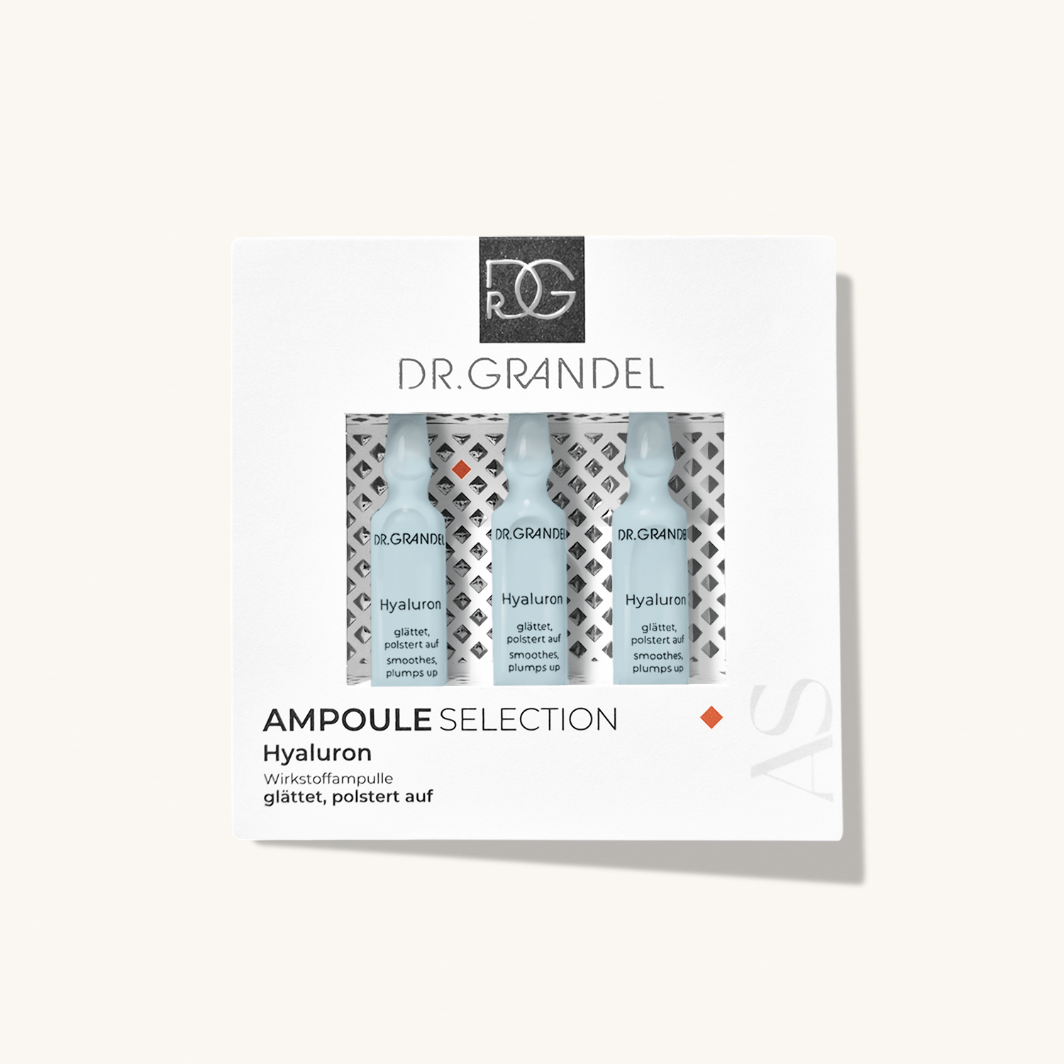 DR. GRANDEL Ampoule Hyaluron — Концентрат с гиалуроном с push-up