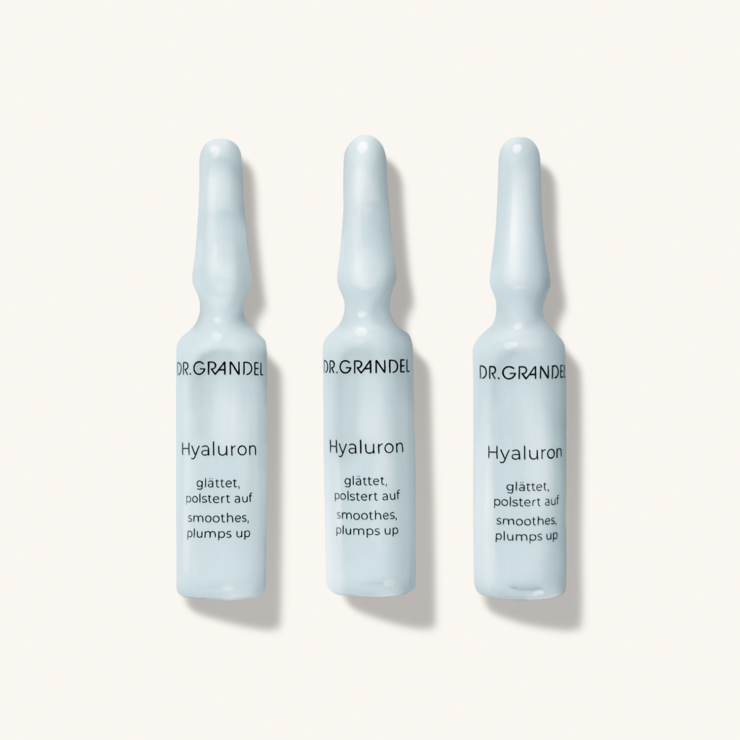 DR. GRANDEL Ampoule Hyaluron — Концентрат с гиалуроном с push-up
