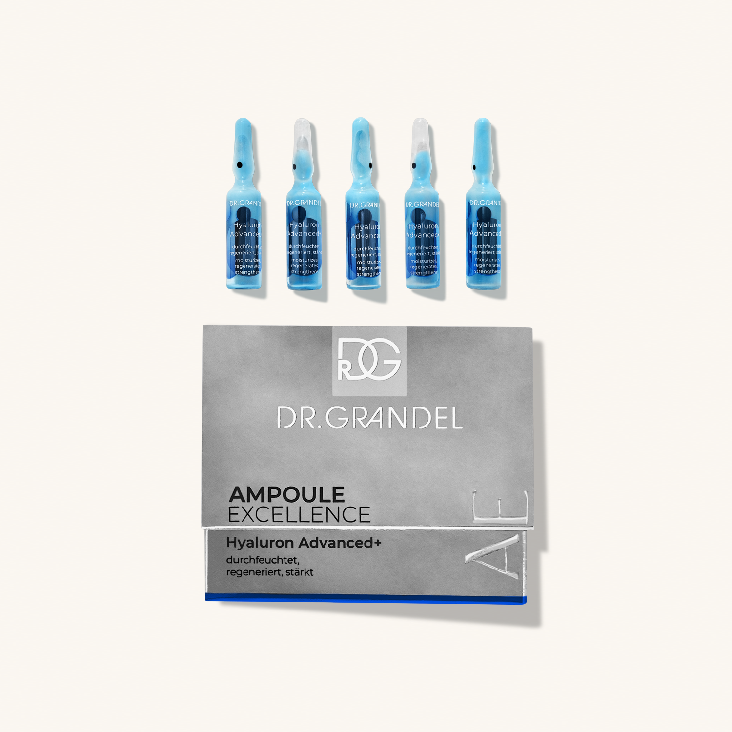 DR. GRANDEL Ampoule Excellence Hyaluron Advanced+ — Концентрат высокотехнологичный с гиалуроном в ампулах