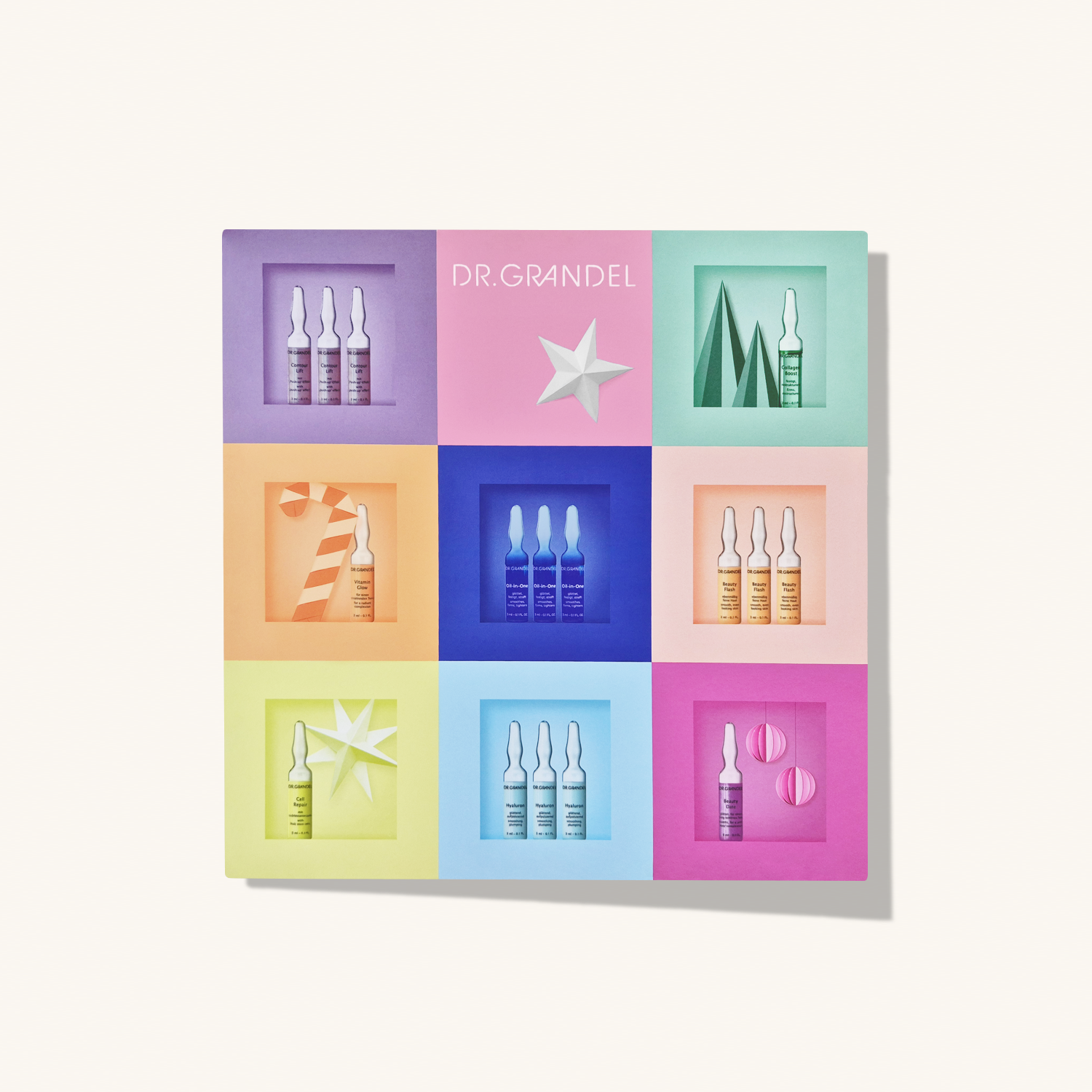 DR. GRANDEL Ampoule Promotion Calendar Beauty Stars